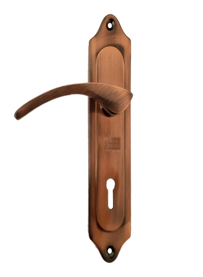 أتوم قفل باب نقر شديد التحمل من Atom لغرفة النوم، غرفة المعيشة، الباب الرئيسي، تشطيب نحاسي عتيق | 3 مفاتيح | طقم قفل مزدوج المراحل بستة أذرع للمنزل والفندق والمكتب (509KY) - Image 3